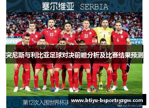 突尼斯与利比亚足球对决前瞻分析及比赛结果预测